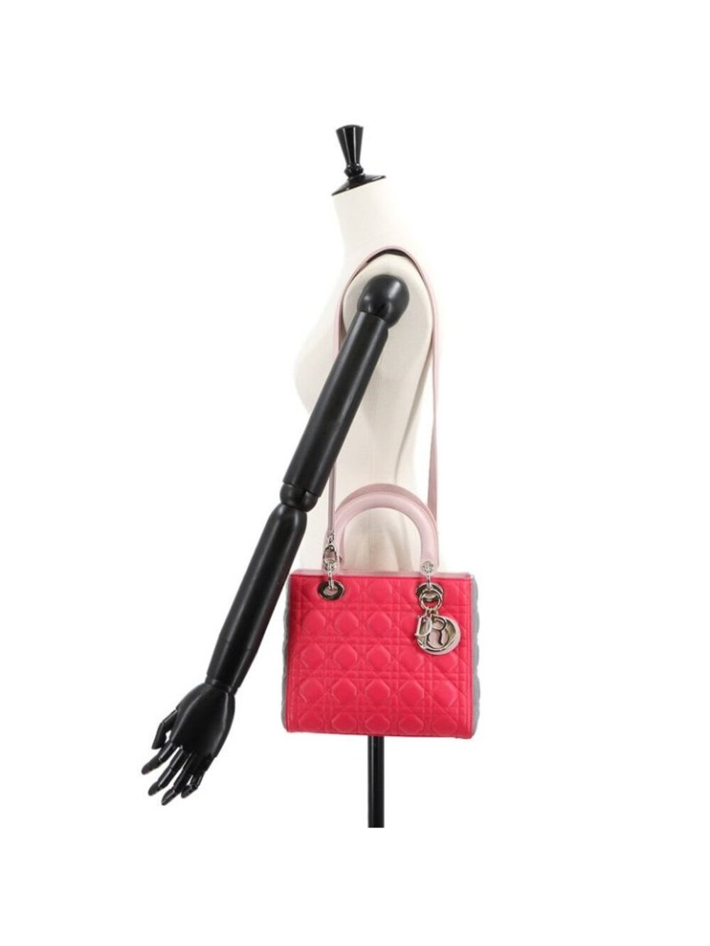 Christian Dior Cannage Lady Medium 2way Hand Bag - Picture 10 of 10